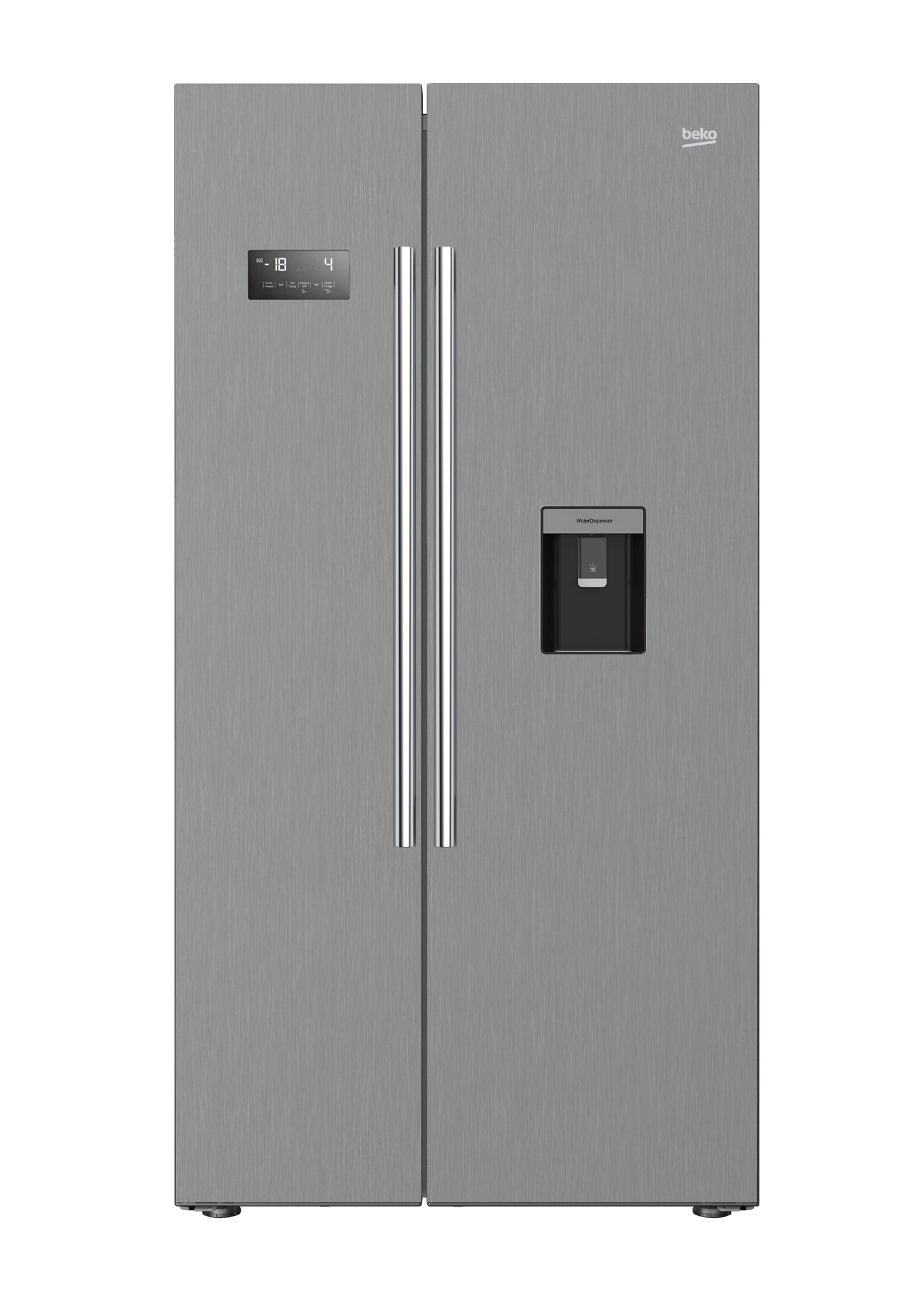 American Style Fridge Freezer with Non Plumbed Water Dispenser ASDM241